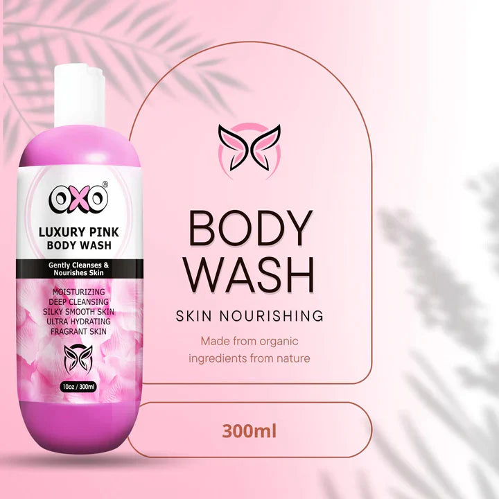OXO LUXURY PINK BODY WASH
